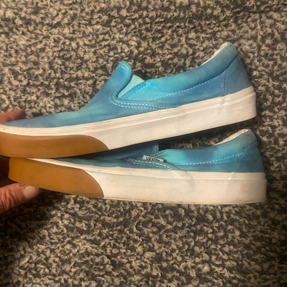 Vans Men’s Size 8 Aqua colored Slip Ons in excellent condition! - Picture 4 of 8
